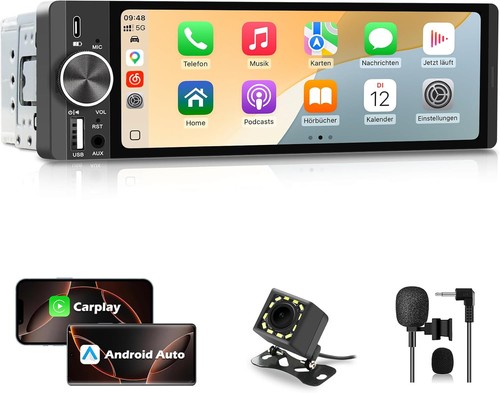 Din bluetooth autoradio - 1,