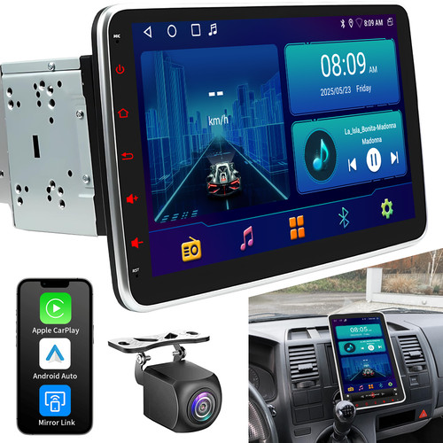 Android 15 autoradio - 10.1",