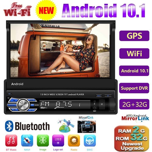 1din android10 1 - 7", android10.1